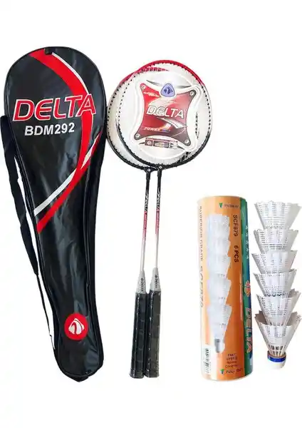 Delta 2 Adet Badminton Raketi ve Ekipmanları ile Spor Keyfini Çıkarın