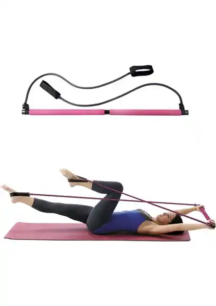 Delta Squat Pilates Jimnastik Egzersiz Çubuğu: Çok Yönlü ve Dayanıklı Spor Aleti