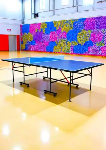 Dynamic Sport 12mm Katlanabilir Masa Tenisi Masası: Pratik ve Dayanıklı Spor Seti