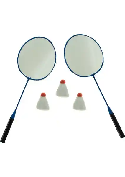 Erzi Metal Badminton Seti 2 Raket ve 3 Top ile Eğlence ve Spor Keyfini Çıkarın
