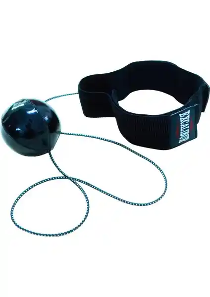 Excalibur Lastikli Boks Reflex Kafa Topu Siyah ile Koordinasyon ve Refleks Geliştirme