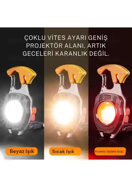 Farissu Çok Fonksiyonlu Çakmaklı Fener: Dayanıklı ve Çok Yönlü Aydınlatma Çözümü