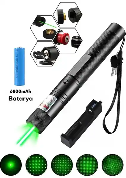 Farissu Turbo Yeşil Şarjlı Lazer Anahtar: Güçlü ve Çok Fonksiyonlu Profesyonel Lazer Cihazı