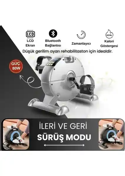 Fastgo Bluetooth Özellikli Elektrikli Kondisyon Bisikleti: Ev ve Ofis İçin Modern Fitness Çözümü