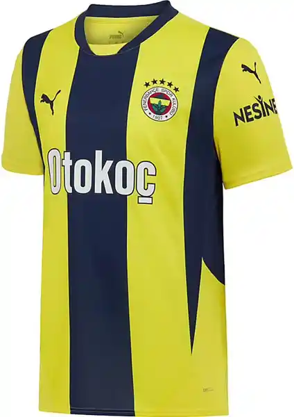 Fenerbahçe 2024/2025 Sezonu Puma FSK Sarı Unisex Home Jersey Replica Forma