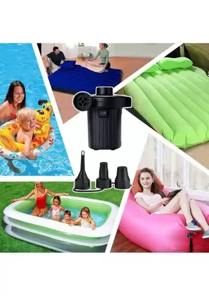 Fırsat 7 Elektrikli Hava Pompası: Çok Yönlü ve Pratik Şişirme Çözümü