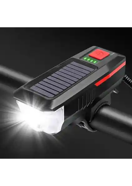 Fırsat 7 Solar Bisiklet Işığı Güçlü, Suya Dayanıklı ve Güneş Enerjili Tasarımıyla Güvenliği Artırır