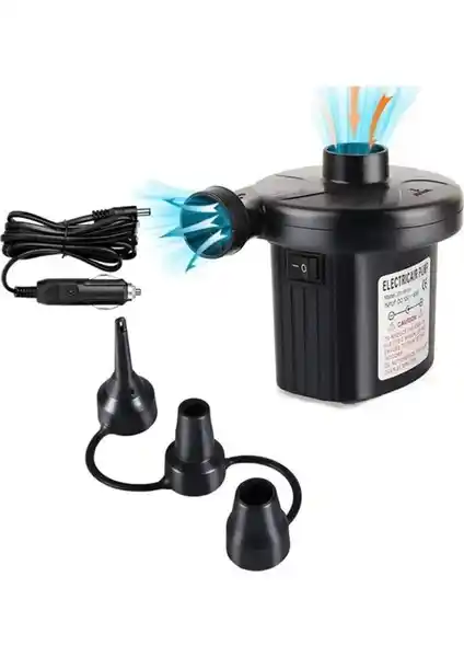 Fırsat 7 Yatak Şişirme Pompası: Pratik ve Güçlü Çakmaklık Girişli Taşınabilir Şişirme Çözümü