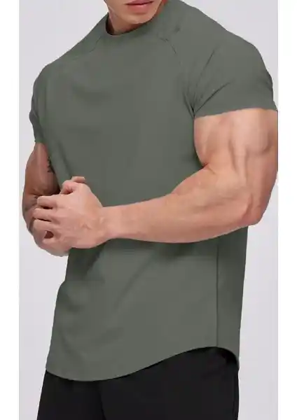 Ghassy Co Erkek Spor Tişörtü Modern Tasarım ve Yüksek Kaliteyle Günlük Kullanım İçin