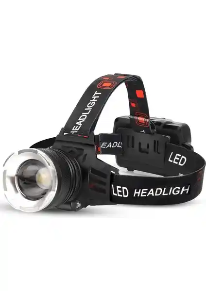 Gold Orion OR-T116 Şarjlı Kafa Lambası Güçlü Aydınlatma ve Uzun Pil Ömrü ile Profesyoneller İçin