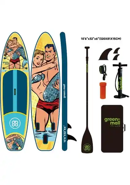 Greenmall Bondy Paddle Board: Dayanıklı ve Güvenli Şişirilebilir SUP Tahtası Özellikleri ve Kullanım Alanları