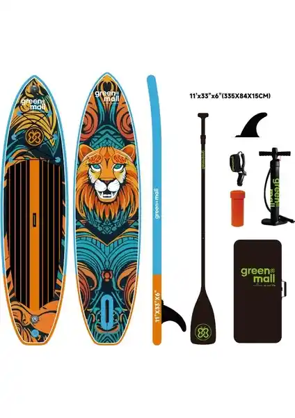 Greenmall Lion King Paddle Board: Dayanıklı ve Çok Yönlü Su Sporları Ekipmanı