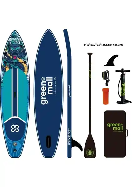 Greenmall Sea Dragon Paddle Board: Stabil ve Dayanıklı Şişirilebilir Su Sporu Ekipmanı