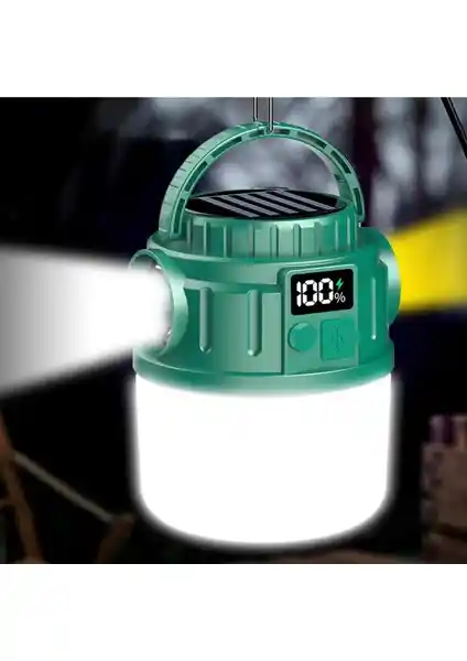 Harry Güneş Enerjili ve Şarjlı Çok Modlu Kamp Lambası ile Pratik Aydınlatma Çözümü
