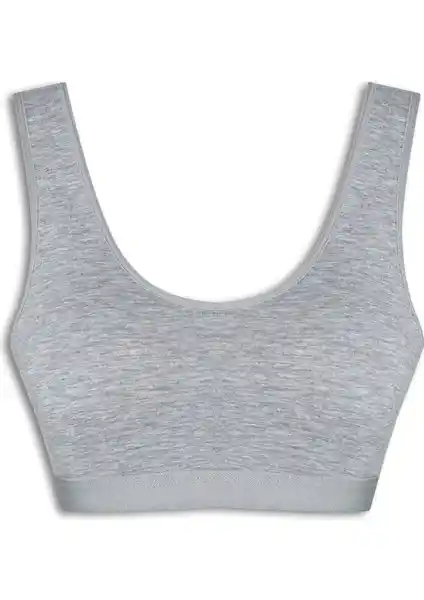 HNX Kadın Çıkarılabilir Pedli Pamuklu Askılı Büstiyer Günlük ve Spor Kullanımı İçin