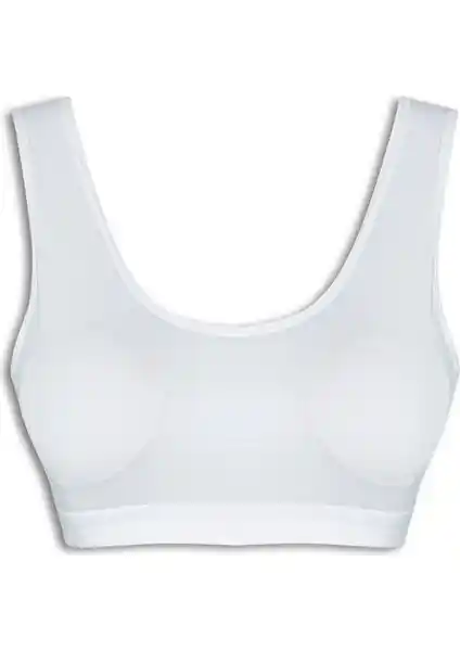 HNX Kadın Çıkarılabilir Pedli Pamuklu Kalın Askılı Büstiyer - Rahat ve Şık Tasarım