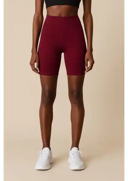 HNX Kadın Yüksek Bel Fitilli Ripli Spor Tayt ile Şıklık ve Konforu Bir Arada Yakala