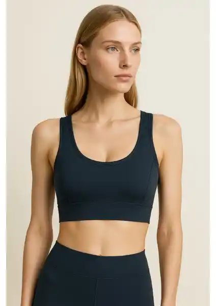 HNX Kalın Askılı Toparlayıcı Spor Büstiyer: Destekli ve Nefes Alabilir Tasarım