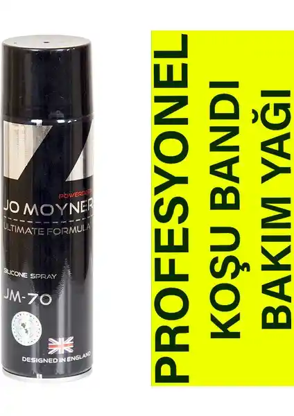 Jo Moyner Silikon Sprey 500ML - Koşu Bandı ve Spor Ekipmanı Bakımında Yüksek Performans