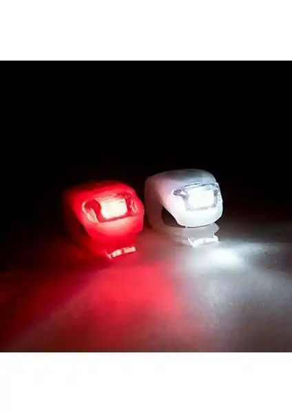 Larimar Silikon LED Bisiklet Lambası Güvenliğinizi Artıran Çok Modlu Aksesuar