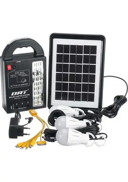 Lazİş Dat AT-999 Güneş Enerjili Solar Aydınlatma Sistemi: Sürdürülebilir ve Taşınabilir Çözüm