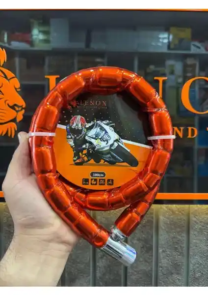 Lenox Tools Motorsiklet Kilidi Güçlü Güvenlik ve Kullanım Kolaylığı Sunar