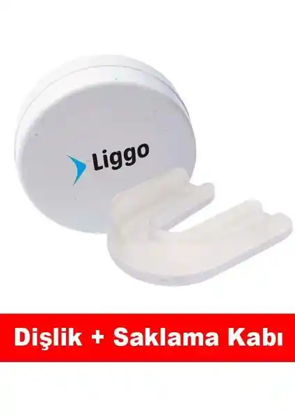 Liggo Kutulu Boks Dişliği Şeffaf Silikon Sporcu Dişlikleri Güvenlik ve Konfor Sağlar