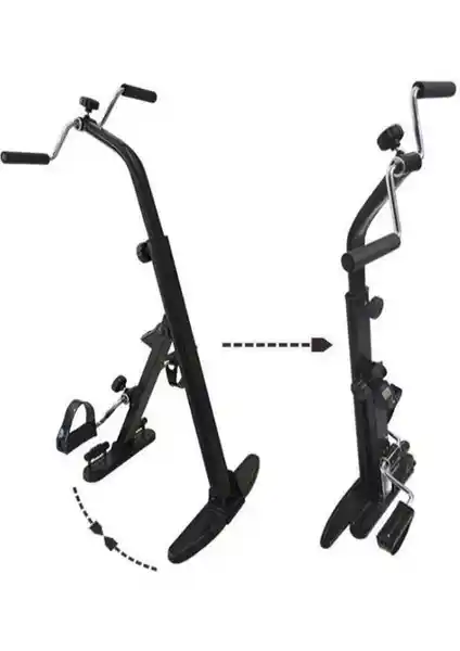 Maxi Çift Pedallı Katlanabilir Egzersiz Bisikleti: Evde Kullanım İçin Pratik ve Fonksiyonel Spor Aleti