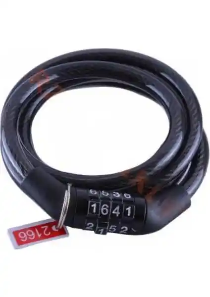 Motobisikletim Bisiklet Şifreli Halat Kilidi Güvenlik ve Kullanım Kolaylığı Sağlar