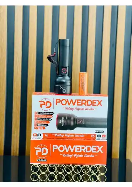 Powerdex PD-6900 El Feneri: Yüksek Parlaklık ve Güçlü Aydınlatma Özellikleriyle Güvenilirlik