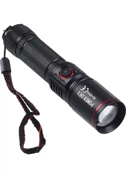 Powerdex PD-8900 Şarjlı Tüfek Feneri: Çok Yönlü ve Dayanıklı Aydınlatma Çözümü