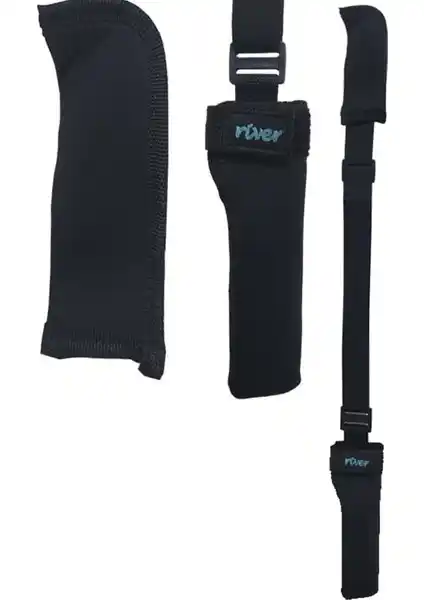 River Club Lastikli Spin Ka<mış> Koruma Taşıma Kılıfı Neopren - Dayanıklı ve Pratik Balıkçılık Aksesuarı