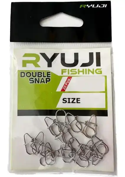 Ryuji Japanese Double Snap 20 Adet: Dayanıklı ve Çok Yönlü Bağlantı Çözümü