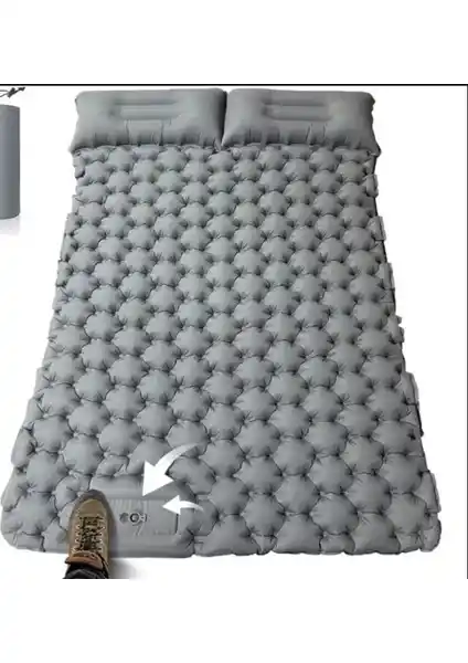 Savana 2 Kişilik Şişme Yatak: Pratik ve Dayanıklı Kamp ve Ev Kullanımı İçin