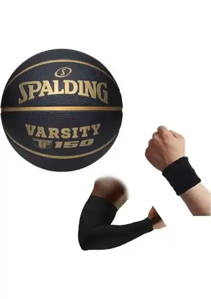 Spalding Varsity Black Gold TF-150 Basketbol Topu Performans ve Estetik Birlikteliği