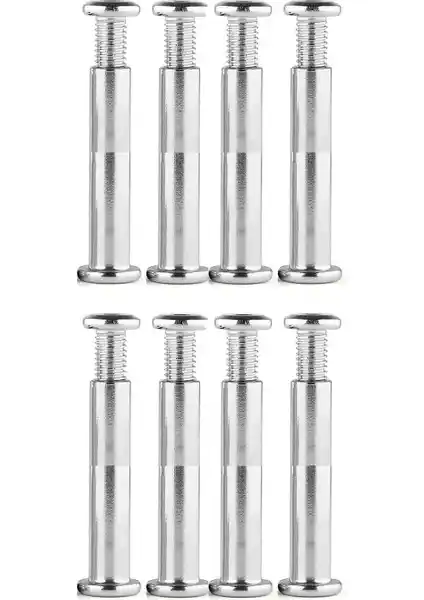 Sportaj 8 Adet Paten Teker Bağlantı Parçaları Güçlü ve Güvenilir Bağlantı Sağlar