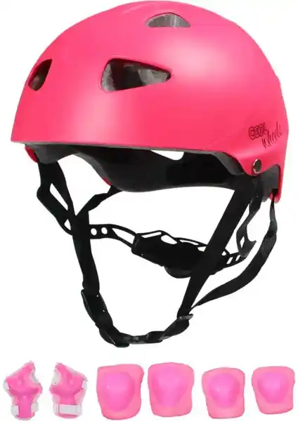 Sportaj Pembe Kız Çocuk Koruyucu Seti: Güvenli ve Eğlenceli Spor Deneyimi Sağlar