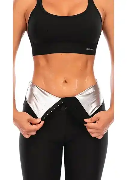 Sweet Sauna Yüksek Bel Sauna Termal Agraflı Tayt: Spor ve Günlük Kullanım İçin Ideale Çözüm