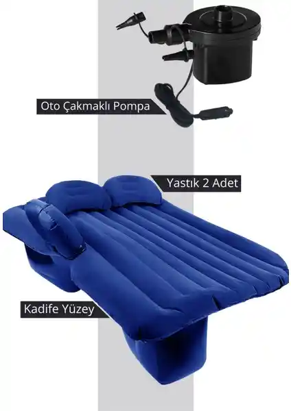 Trend Maison Black Island Araç İçi Şişme Yatak: Konfor ve Pratiklik Sunan Seyahat Çözümü