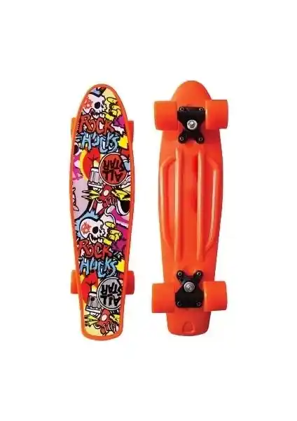 Triathlon T-139 Işıklı 4 Tekerli Kaykay: Güvenli ve Eğlenceli Spor Aracı