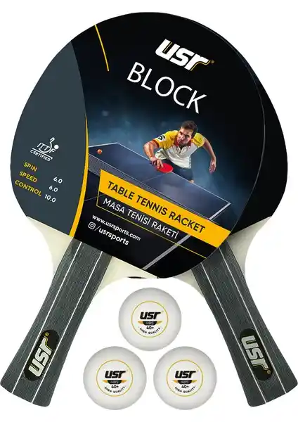 Usr Block-RB Masa Tenisi Seti: Yeni Başlayanlar İçin Uygun, Kaliteli ve Pratik Bir Seçenek