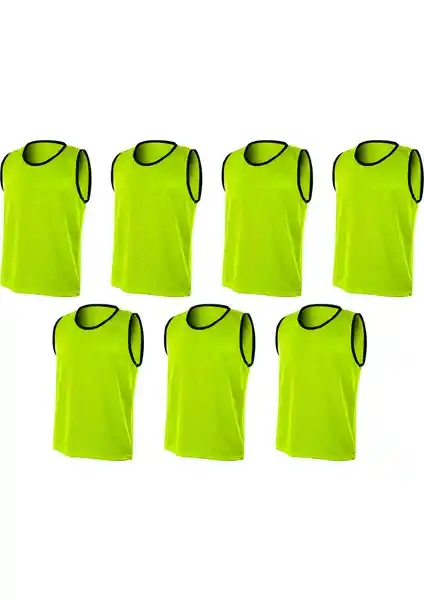 Verahed Sarı Renk 7 Adet Çocuk Beden Delikli Fileli Antreman Yeleği Özellikleri ve Kullanım Alanları