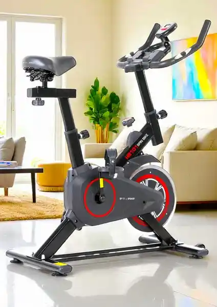 Voit V-Fit HB101 Spin Bike: Sağlam ve Kullanışlı Ev ve Spor Salonu İçin Taşınabilir Bisiklet