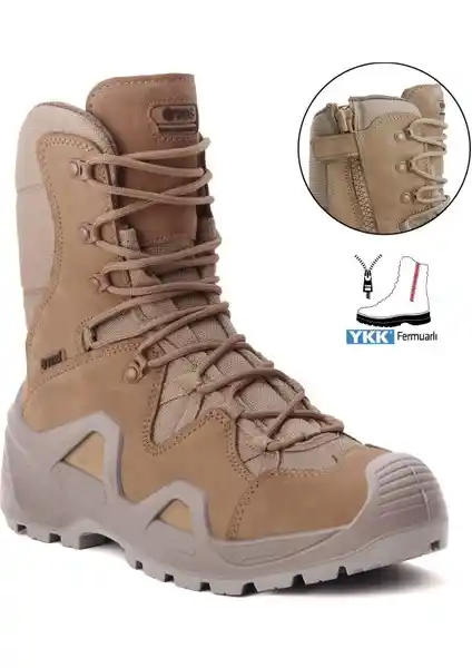 YDS ASTOR Fermuarlı Bot Güçlü Malzeme ve Ergonomik Tasarım ile Uzun Ömürlü Kullanım