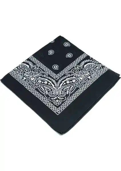 Yeni Sezon Unisex Etnik Desenli Pamuk Bandana - Çok Amaçlı ve Şık Aksesuar