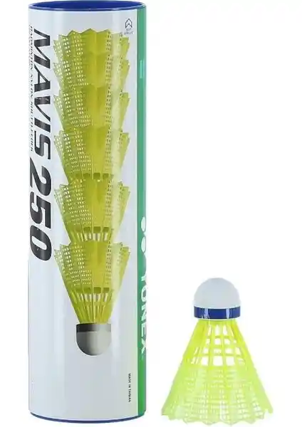 Yonex Mavis 250 Sarı Badminton Topu: Dayanıklı ve Yüksek Performans Sunan Profesyonel Seçenek