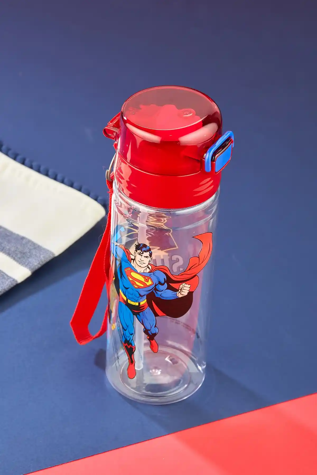 Alina Home 500ml Polikarbon Matara Kırmızı Pratik ve Dayanıklı Su Şişesi