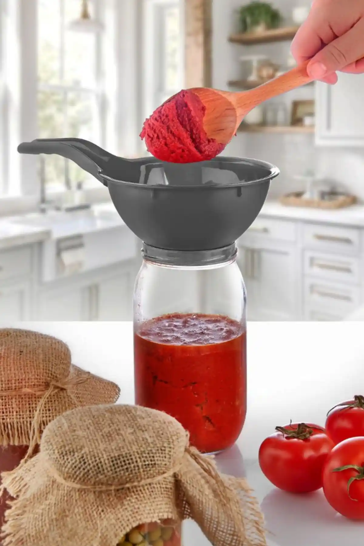 Anadolu Saray Kışlık Kavanoz Hunisi: Mutfakta Konfor ve İşlevsellik İçin Pratik Çözüm