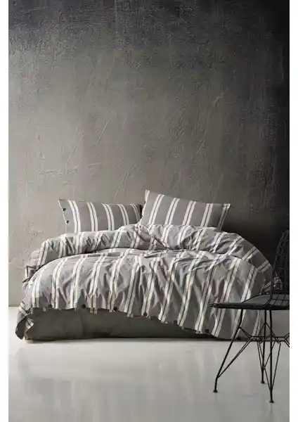 Berolige Heritage 100% Pamuklu Çift Kişilik Nevresim Takımı Modern ve Dayanıklı Tasarım