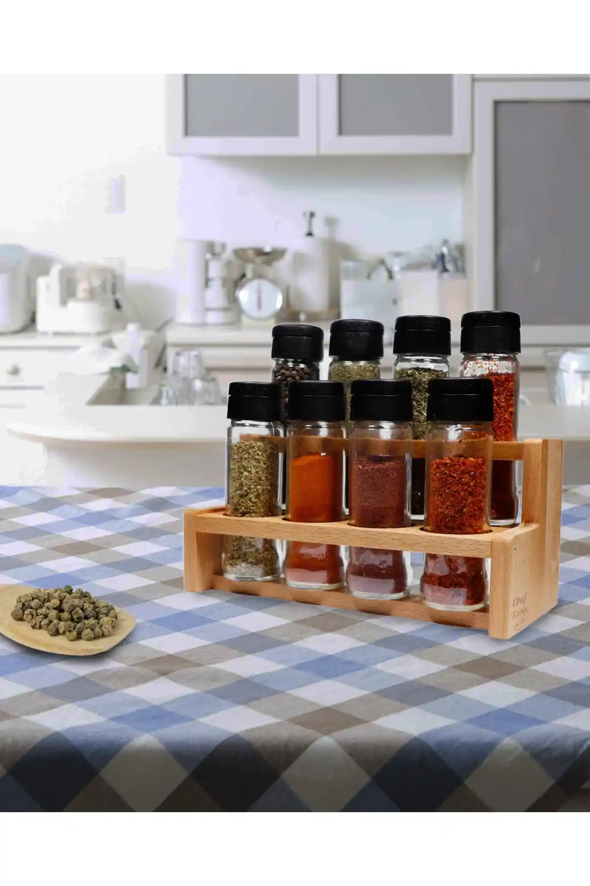 Chef Taste Spice X Baharatlık Takımı: Modern ve Şık Mutfak Organizasyonu İçin Ideal Çözüm